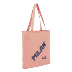 Bolso shopper Milan tejido ripstop rosa 7,5 litros
