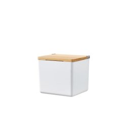 Organizador de baño Tesa Baboo Beige Blanco Adhesivo 122 mm