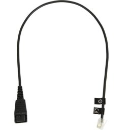 Auriculares Jabra 8800-00-01 con cable Quick Disconnect RJ10 para uso profesional Negro