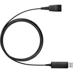 Cable Adaptador USB Jabra Link 230 QD Plug and Play Negro