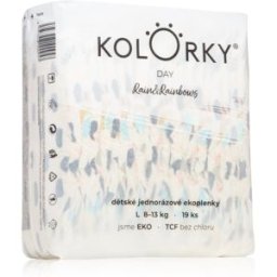 Day Rain&rainbow; Pañales Desechables Ecológicos Talla L 8-13 Kg 19 Ud