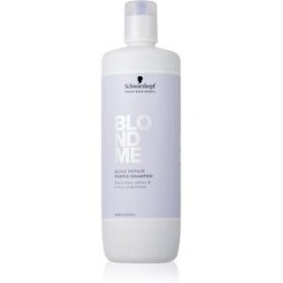 Blondme Bond Repair Purple Shampoo Champú Violeta Para Cabello Rubio 1000 Ml