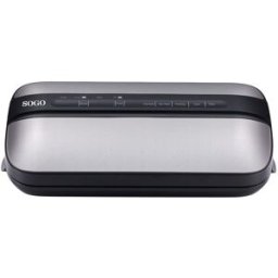 Sogo Envasadora al vacío ENV-SS-13025 con 2 rollos Incluidos. Gris