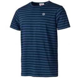 Ternua Camiseta de hombre de rayas . (XL) Azul