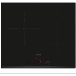 Siemens Placa inducción con 3 zonas de cocción - EH631HCC1E. Negro