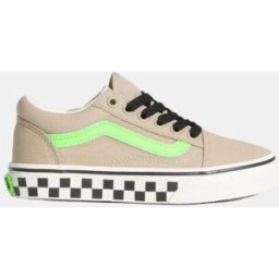 Vans Zapatilla casual para niños Old Skool . (28) Marrón Toscana