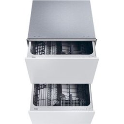 HAIER Lavavajillas integrable 6 servicios por cajón, con doble cajón - XDD 66E5LS.
