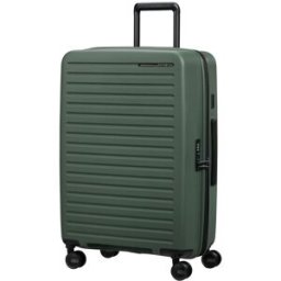 Samsonite Maleta mediana expandible Restackd rígida con capacidad hasta 45 litros. Piedra