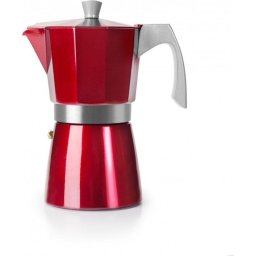 Cafetera de Cápsulas Ibili 623212 0,6 L 12 Tazas Roja