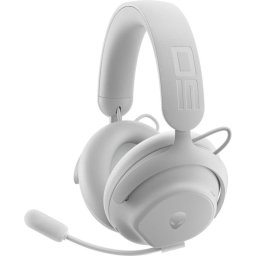 Auriculares Dell Alienware PRO-HS-G-DEAM inalámbricos Bluetooth con Cancelación de Ruido, Micrófono y Dolby Atmos, negro y blanco
