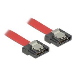 Cable Delock SATA III FLEXI 0,5 m Rojo