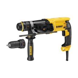 Martillo Perforador DeWALT D25134K-QS 800W Sin Llave Negro/Amarillo
