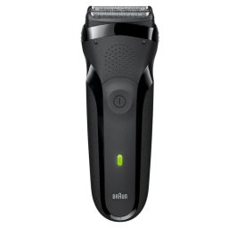 Afeitadora Facial Braun Series 3 301s Inalámbrica Seco y Mojado 1 Ajuste 2 Láminas Carga Rápida