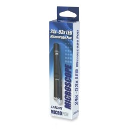 Microscopio de Bolsillo Carson MicroPen MP-300 24x-53x LED Negro