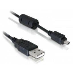 Cable USB DeLOCK 1,83 m Macho/Hembra Negro