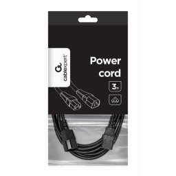 Cable de extensión Gembird PC-189-VDE-3M C14 a C14 3 metros
