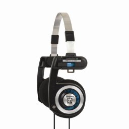 Auriculares Koss Porta Pro con cable, conexión alámbrica, uso musical, color negro