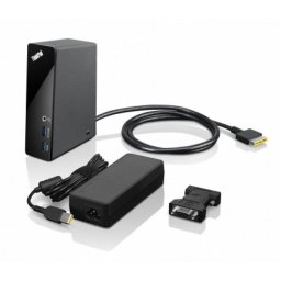 Base para portátiles Lenovo ThinkPad OneLink Pro Dock Alámbrica USB 2.0 Negro