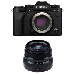 Cámara Mirrorless Fujifilm X-T5 40,2 MP Zoom Óptico XF 35mm F2 Sensor X-Trans CMOS WIFI Estabilizada