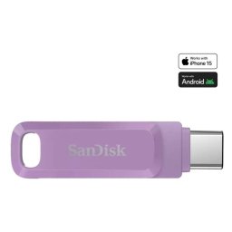 Unidad flash SanDisk Ultra Dual Drive Go 1 TB USB Type-C 3.2 Gen 1 Lavanda
