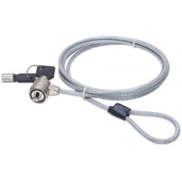 Candado antirrobo para portátil Manhattan Kensington 2 llaves cable 1,5 m