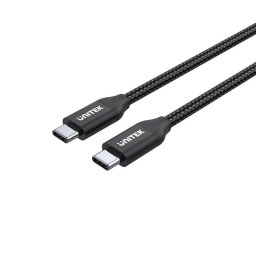 Cable USB-C a USB-C Unitek C14059BK 2 m Negro