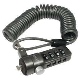 Cable antirrobo LogiLink NBS004 1,8 m con cerradura de combinación en acero zincado