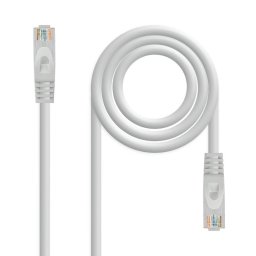 Cable de red RJ45 UTP Nanocable Cat.6A 7m Gris