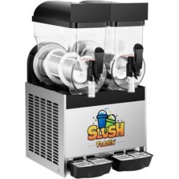 Máquina granizadora profesional - 2 x 12 L - Royal Catering 10011023