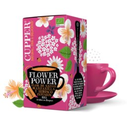 CUPPER INFUSION FLOWER POWER 20 bolsitas