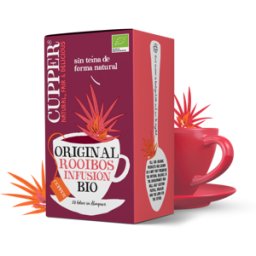 CUPPER INFUSION ORIGINAL ROOIBOS BIO 20 bolsas