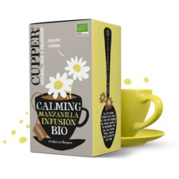CUPPER INFUSION DE MANZANILLA BIO 20 bolsas