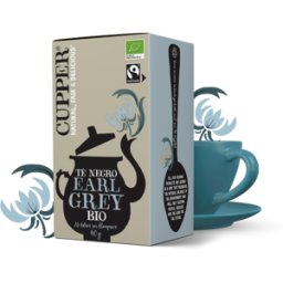 CUPPER INFUSION TE NEGRO EARL GREY BIO 20 bolsa