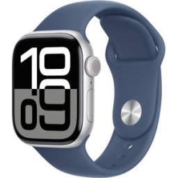 Apple Watch Series 10 OLED 42 mm Digital 374 x 446 Pixeles Pantalla táctil Plata Wifi GPS satélite