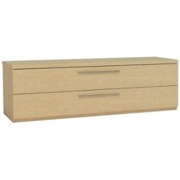 RegalosMiguel Módulo TV 2 Cajones Ceniza