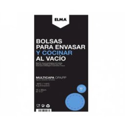 Bolsa para Envasar y Cocinar al Vacío Elma 20X30 cm