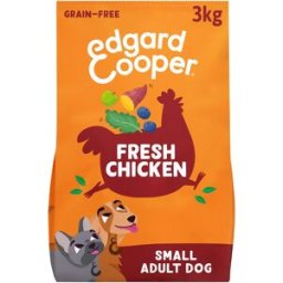 Edgard & Cooper Pienso para perros adultos mini sin cereales Edgard&cooper pollo 3 kg. (3 Kg)
