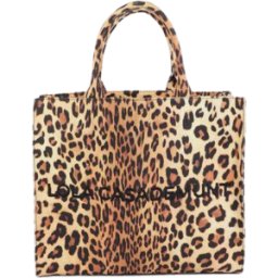 BOLSO LOLA CASADEMUNT TOTE LEOPARDO MUJER