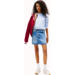 FALDA TEJANA TOMMY JEANS MOM MUJER