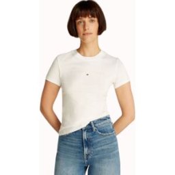 CAMISETA TOMMY JEANS SLIM TONAL MUJER