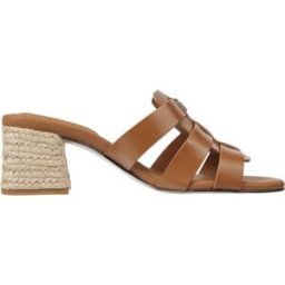 SANDALIA TOMMY HILFIGER HEEL LEATHER MUJER