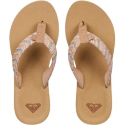 CHANCLA ROXY PORTO RAFFIA MUJER