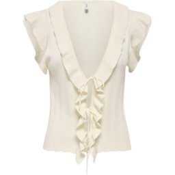 TOP ONLY ONLNELLY SL V-NECK STRING MUJER