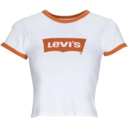 CAMISETA LEVI'S®GRAPHIC RINGER ORANGE MUJER