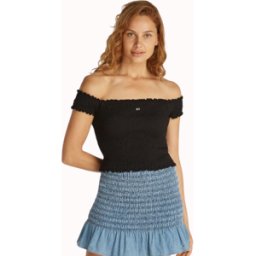 TOP TOMMY JEANS SMOCK MUJER