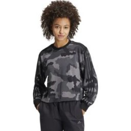 PERFORMANCE SUDADERA ADIDAS CAMO AOP MUJER