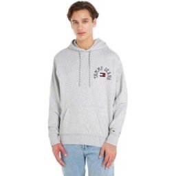 SUDADERA TOMMY HILFIGER ARCHED LOGO HOMBRE