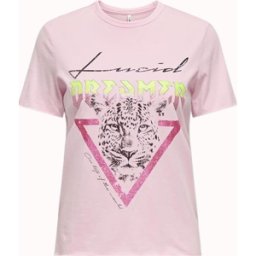 CAMISETA ONLY ONLLUCY LIFE MUJER