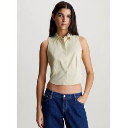 CAMISA CALVIN KELIN WOVEN LABEL MUJER