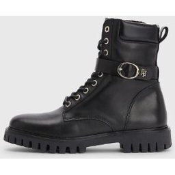 BOTAS BUCKLE LACE UP TOMMY HILFIGER MUJER